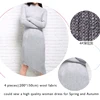 High quality thick rib wool anti-pilling acrylic viscose spandex fleece fabric for Winter coat cardigan patchwork 50*150 A0360 ► Photo 2/6