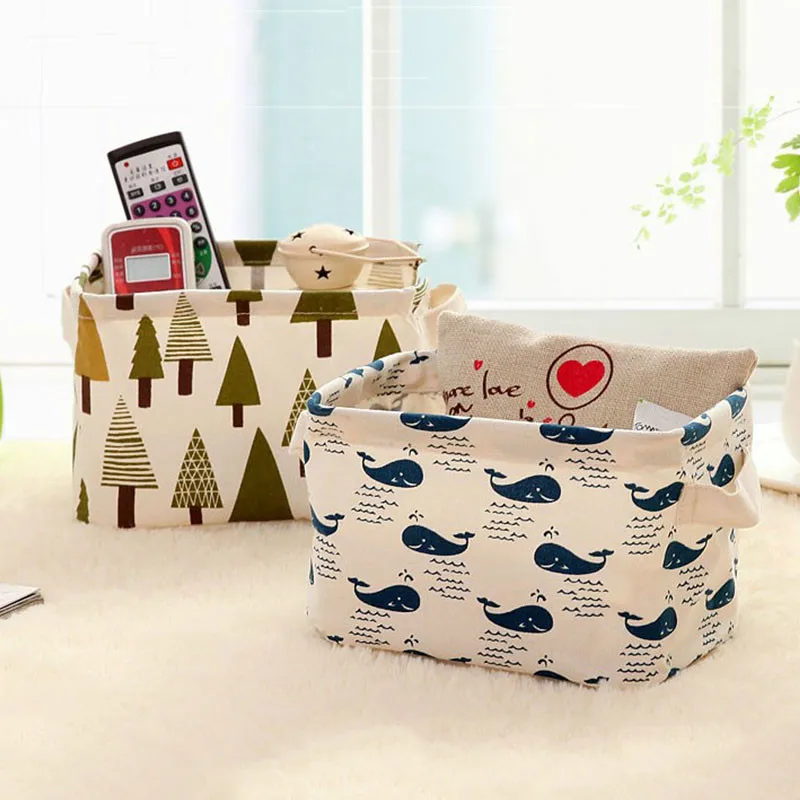 Foldable Storage Basket Storage Bin Closet Toy Box Container Organizer Fabric Basket Home Desktop Storage Baskets Bags Foldable Storage Basket Storage Bin Closet Toy Box Container Organizer Fabric Basket Home Desktop Storage Baskets Bags