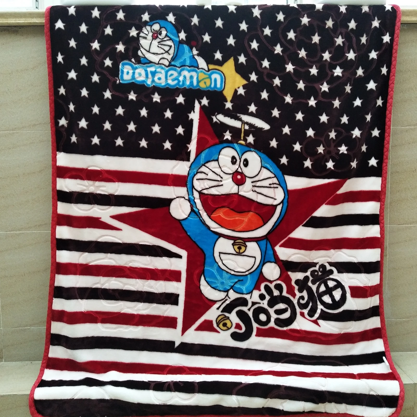 

IVYYE 100x130CM Doraemon Anime Blanket Plush Velvet Warm Decoration Soft Bed Home Throw Sofa Blankets Adult Gifts NEW