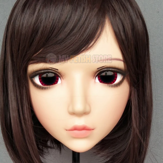 (Yan 0)Gurglelove Женщины Милая девочка каучуковые полуголовы Kigurumi BJD Маска Косплей