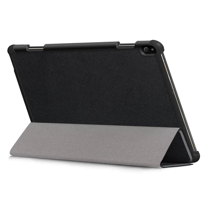 Чехол Smart Case для lenovo Tab P10 TB-X705F TB-X705L 10,1 дюймов Tri-Fold Стенд флип-чехол Искусственная кожа TB-X705F/L защитную оболочку кожи