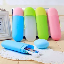 Путешествия стакан держатель для щеток зубных паста чашка подставка чехол для зубной щетки аксессуары для ванной комнаты полезные штуки