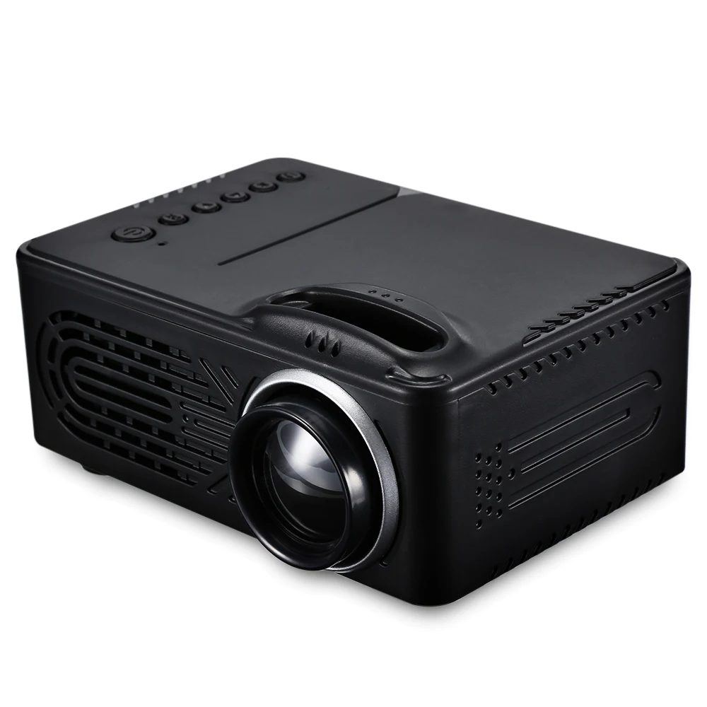 

RD-814 LED Mini Projector Projector 320 x 240 Portable Projector 1080P for Photo Music Movie Home Theater Proyector PK YG300