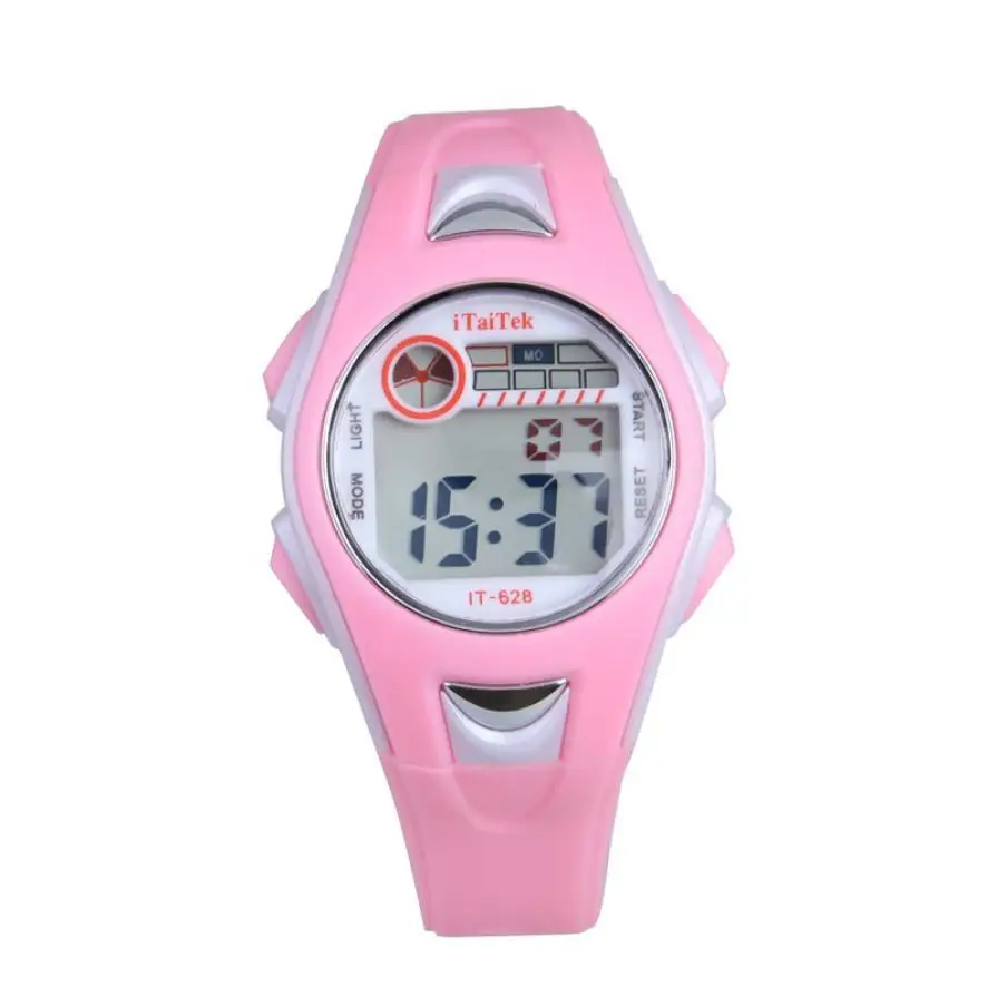 Детские часы для плавания, спортивные цифровые светодиодные аналоговые наручные часы, водонепроницаемые часы для мальчиков и девочек, подарок для студентов, часы, горячая распродажа