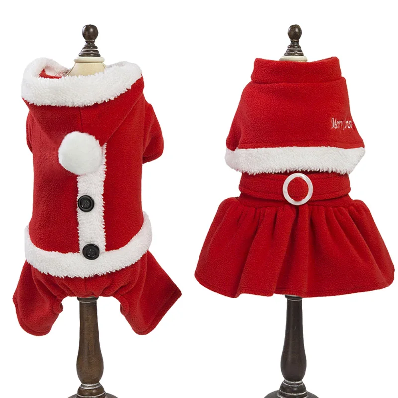 

Christmas Dog Clothes Couple Pets Dogs Clothing For Small Medium Dogs Chihuahua Bulldog New Year Puppy Dog Costume Puppy Outfit