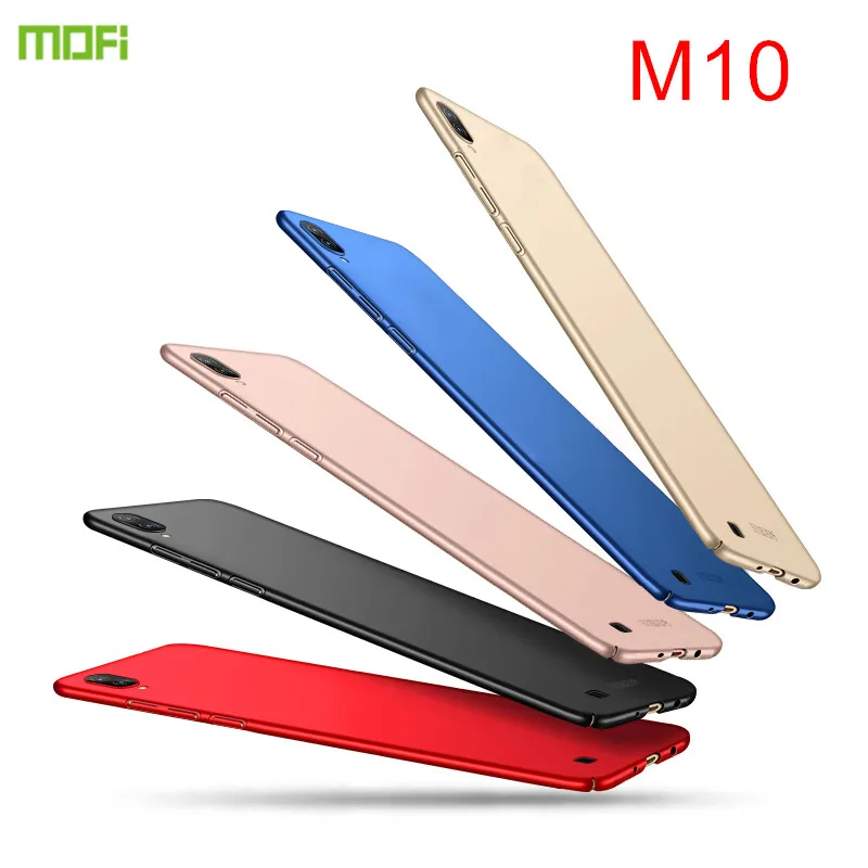 Для samsung Galaxy M10 чехол для задняя крышка 6 22 дюймов Оригинальный MOFI Жесткий ПК