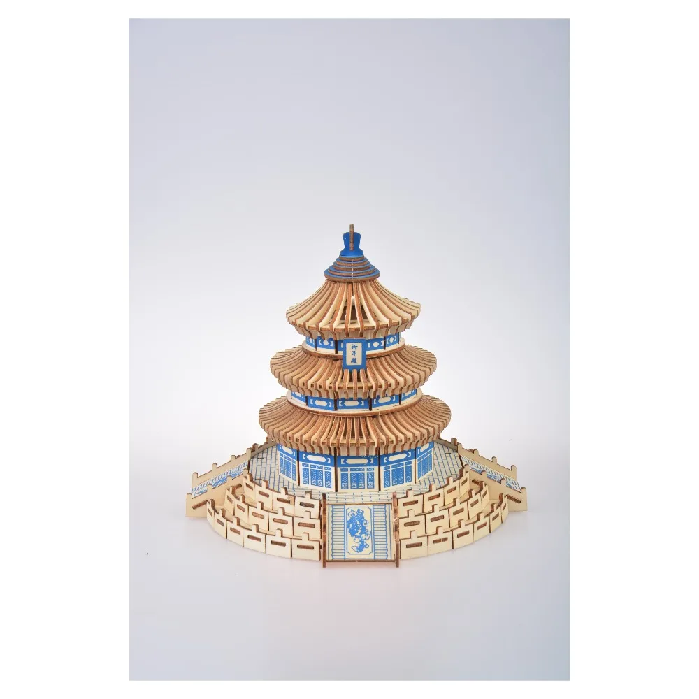 

Montessori Educational Learning Creative DIY Laser Cutting 3D Mechanical Model Wooden Puzzle Game Assembly Toy Gift for Children
