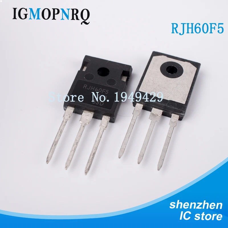 10Pcs RJH60F5DPQ TO 247 RJH60F5 IGBT transistor new original free ...