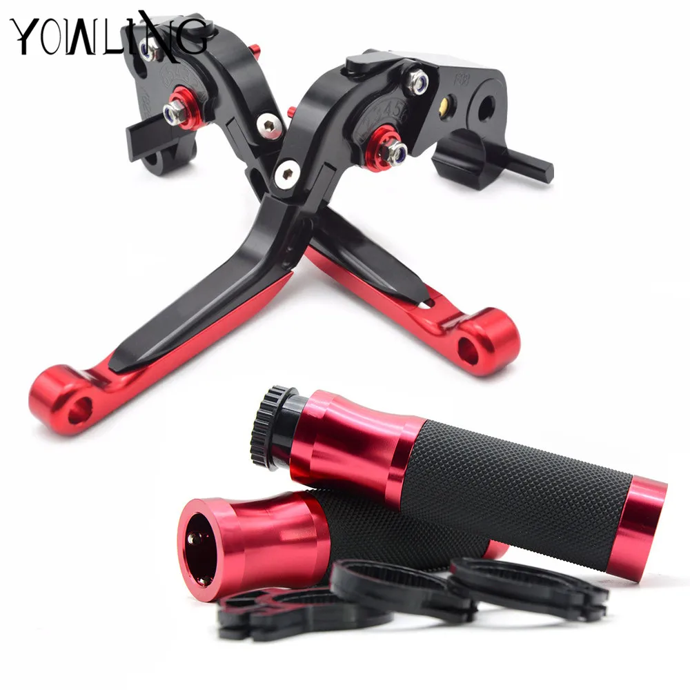 

Motorcycle handle bar handlebar grips 22MM levers brake clutch For Suzuki GSXR 600 750 1997 1998 1999 2000 2001 2002 2003