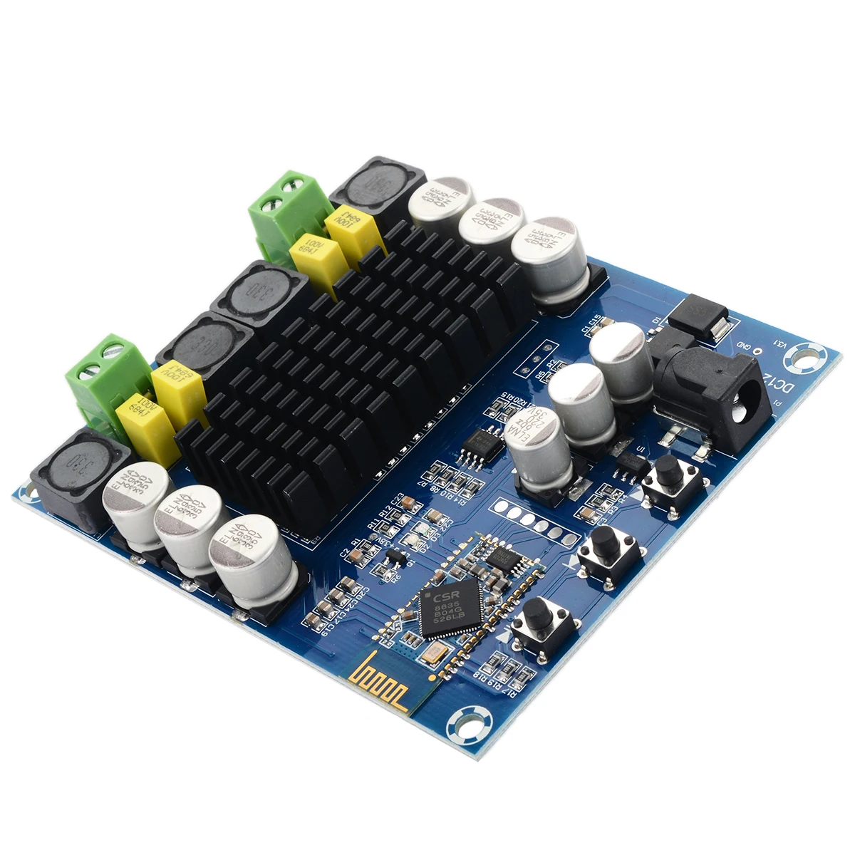 TPA3116D2 120Wx2 Wireless Bluetooth 4.0 Audio Receiver Digital Amplifier Board DC12V-24V Digital Amplifier Module