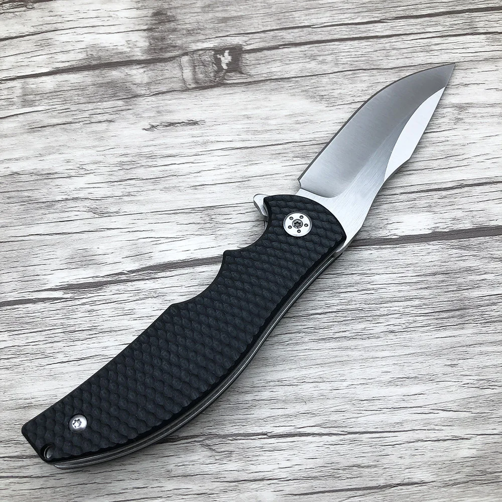 ZZSQ ZT0606 тактический складной нож 8cr13mov лезвие G10 деревянная ручка кемпинг