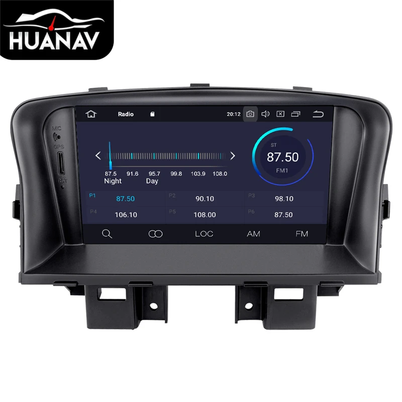 Top Android 8.0 Multimedia no Car CD DVD Player GPS Navigation For Chevrolet CRUZE 2008-2011 Stereo Automedia Sat Nav Headunit 4/32G 4