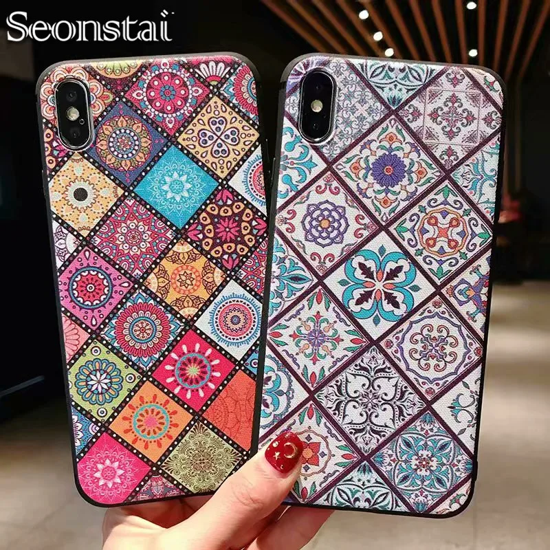 

Luxury Square Wristband Cover for iPhone 6 6S 7 8 Plus X XR XS Max Bling Stylish Checks Case for iPhone Xs Max 10 Bracket Coque