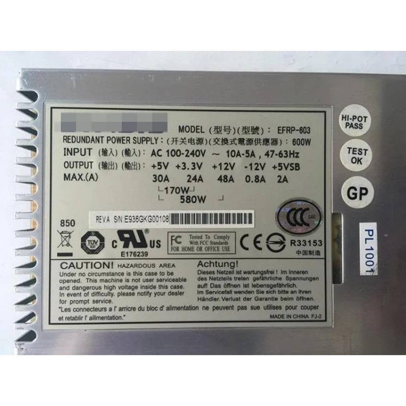 Для ETASIS EFRP-603 600 Вт Сервер питания защитный настенный резервный источник питания