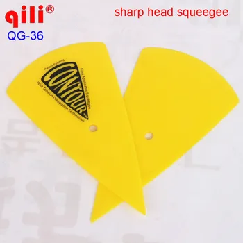 

200pcs/Sharp Head Squeegee Vinyl Instal Tools Industry Tool with size 15.6x8.6CM DHL free QILI-36