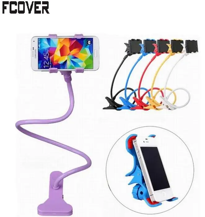 

Universal 360 Degree Rotating Flexible Cell Phone Holder belt Clip Lazy Bracket Stand