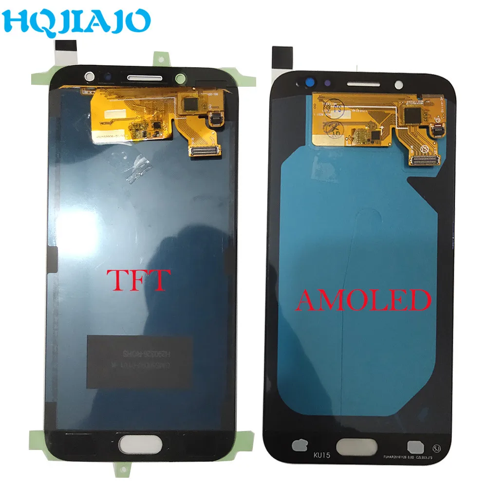 display j7 pro amoled
