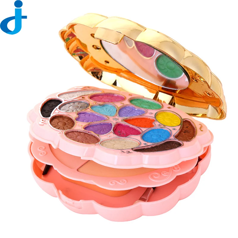 Eyeshadow Palette 18 Color Fashion Round Multilayer Eye Shadow Palette