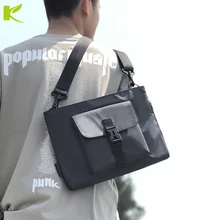 KEMY 2018New мужские сумки через плечо водоотталкивающая Курьерская сумка деловые повседневные сумки на плечо