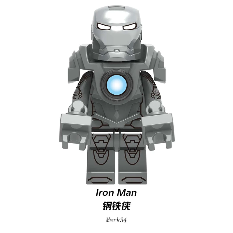 Супер герои Marvel Мстители эндшпиль Железный человек танос Тор военная машина Человек-паук Капитан Америка Халк строительные блоки игрушка X0263 - Цвет: XH1226