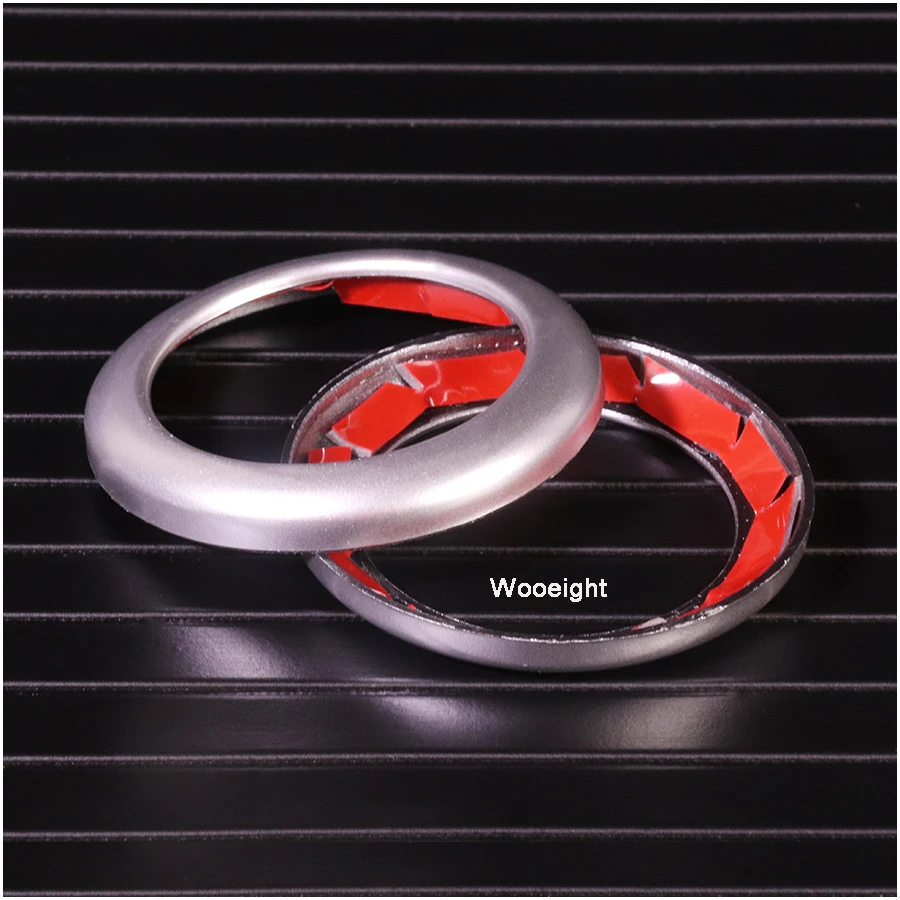 2Pcs For Toyota Corolla 2014 2015 2016 2017 2018 Car Front Door Sound Stereo Audio Cover Trim Ring ABS Tweeter Speaker Cover (5)