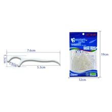 50 шт. зубная нить палочки зуб палочки межзубная Щетка Очиститель зуб палочки Флоссер