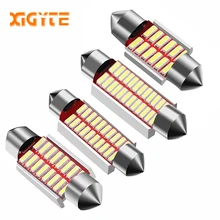 High Quality 31mm 36mm 39mm 42mm C5W C10W Super Bright 4014 SMD Car LED Festoon Light Canbus Error Free Interior Doom Lamp Bulb 