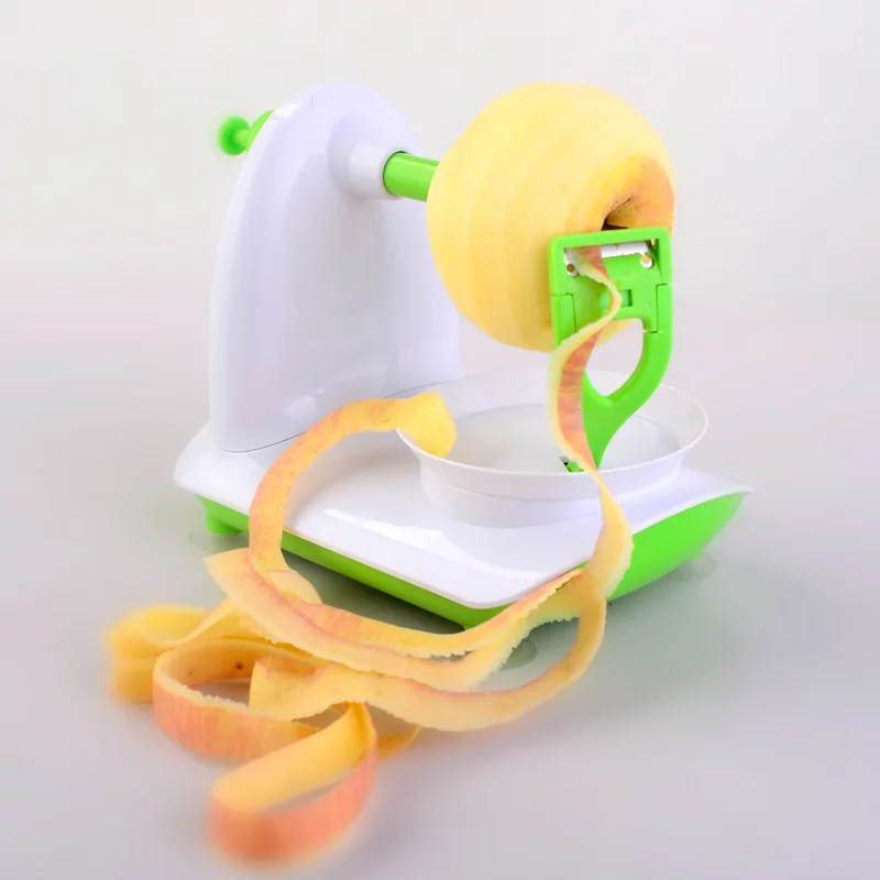 

High Quality Apple Fruit Peeler Cutter Machine +Stainless Steel Shredders Slicer Cut the apple device, Kitchen Tool.