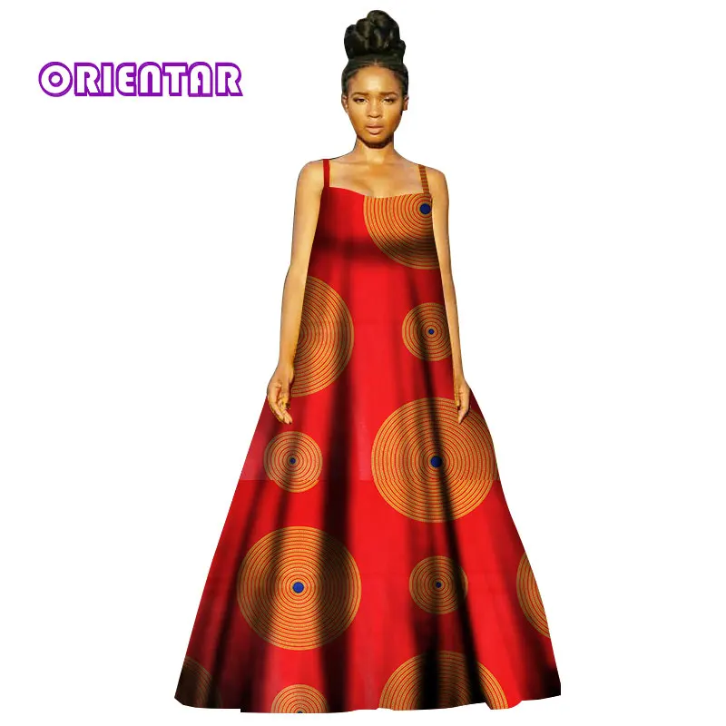 

2018 African Print dresses for women Dashiki Dress Robe Casual African Print Ladies Indian Sexy Dresses Women Clothing WY2870