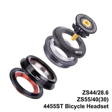 4455ST MTB Bike Road Bicycle Headset 44mm 55mm CNC 1 1/8-1 1/2 1.5 Tapered 28.6 Straight Tube fork Internal 44 55 Headset tito titanium alloy headset mtb bicycle parts cycling 1 1 8 straight head tube convert 1 5 taper fork 1 1 8 and 1 1 2 headset