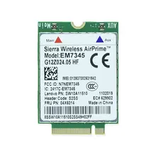 Sierra Беспроводная EM7345 FRU 04X6014 HSPA+ LTE NGFF 4G WWAN сетевая карта для thinkpad W540 L540 L440T431S X240 T440