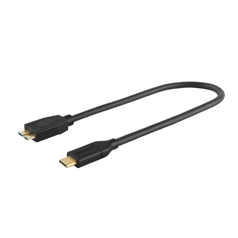 USB C к Micro-B 3,0(Gen2/10G), USB 3,1 type C кабель совместим с MacBook(Pro), Внешний Жесткий драйвер, Galaxy S8/S9/S10, e - Цвет: 1-Pack