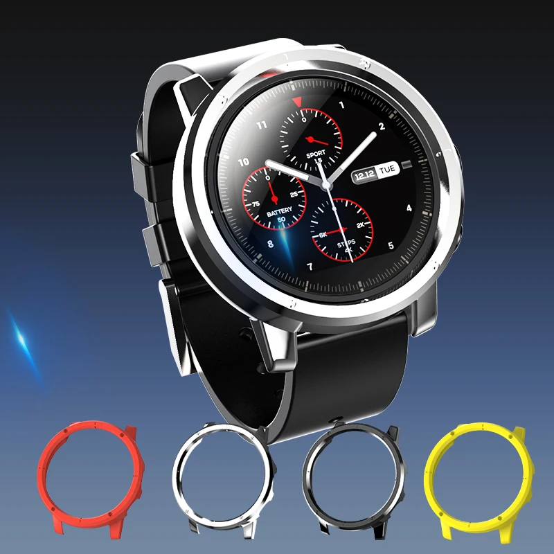 

SIKAI Plating PC Cases for huawei watch honor magic smart watches covers PC Shell protector Sport Accessories Colourful