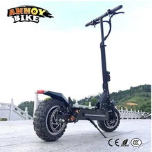 11inch 60V Off Road Two Motor Electric Scooter 65Km/h Strong powerful new Foldable Electric Bicycle bike motorcycle scooters