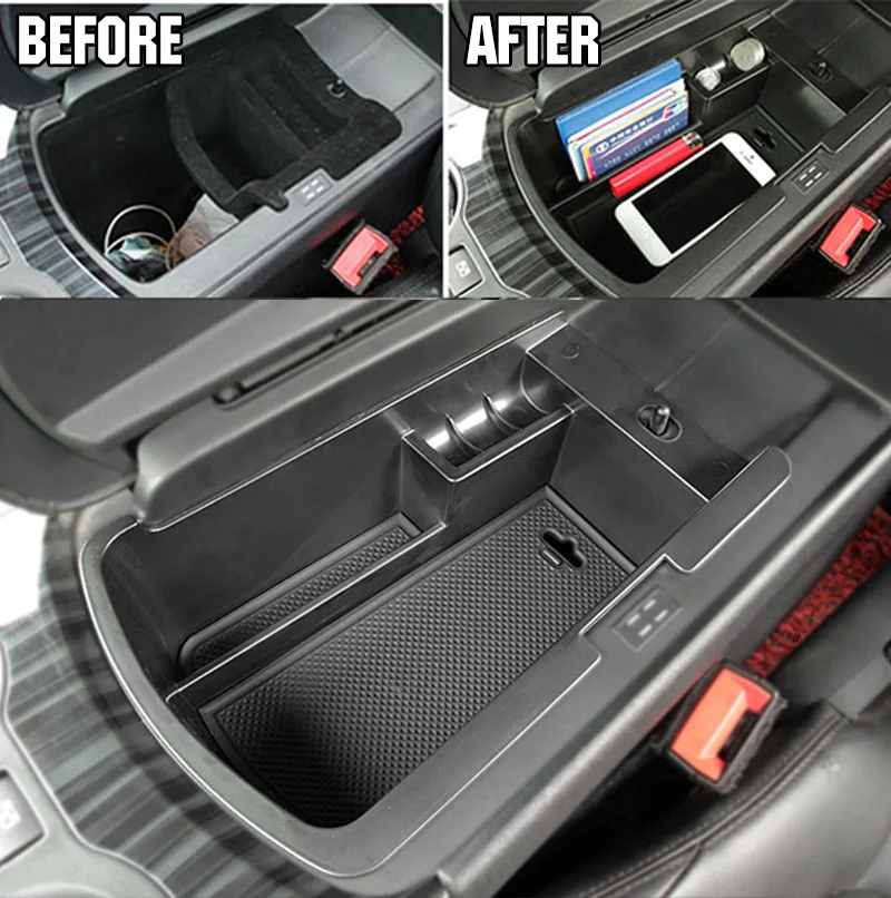 

Car Central Armrest Storage Box For Peugeot 3008 Center Console Arm Rest Glove Tray Holder Case Pallet Container 2008-2015 2016