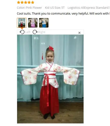Rizi/детский красивый танцевальный костюм; платье принцессы; одежда Феи; традиционная детская одежда; детское платье династии ханьфу Тан