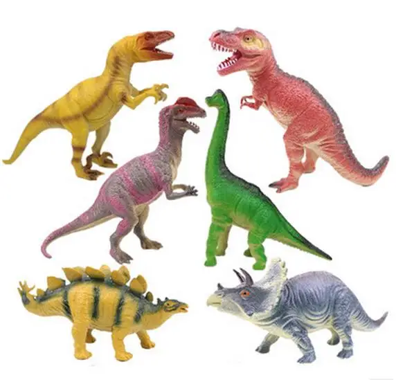 large dinosaur font b toys b font Model Collection Animal Models Children s gift PVC material