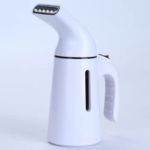 Best Christmas Gift Mini travelling vertical garment steamer iron with stainless nozzle ironing plate,transparent water tank