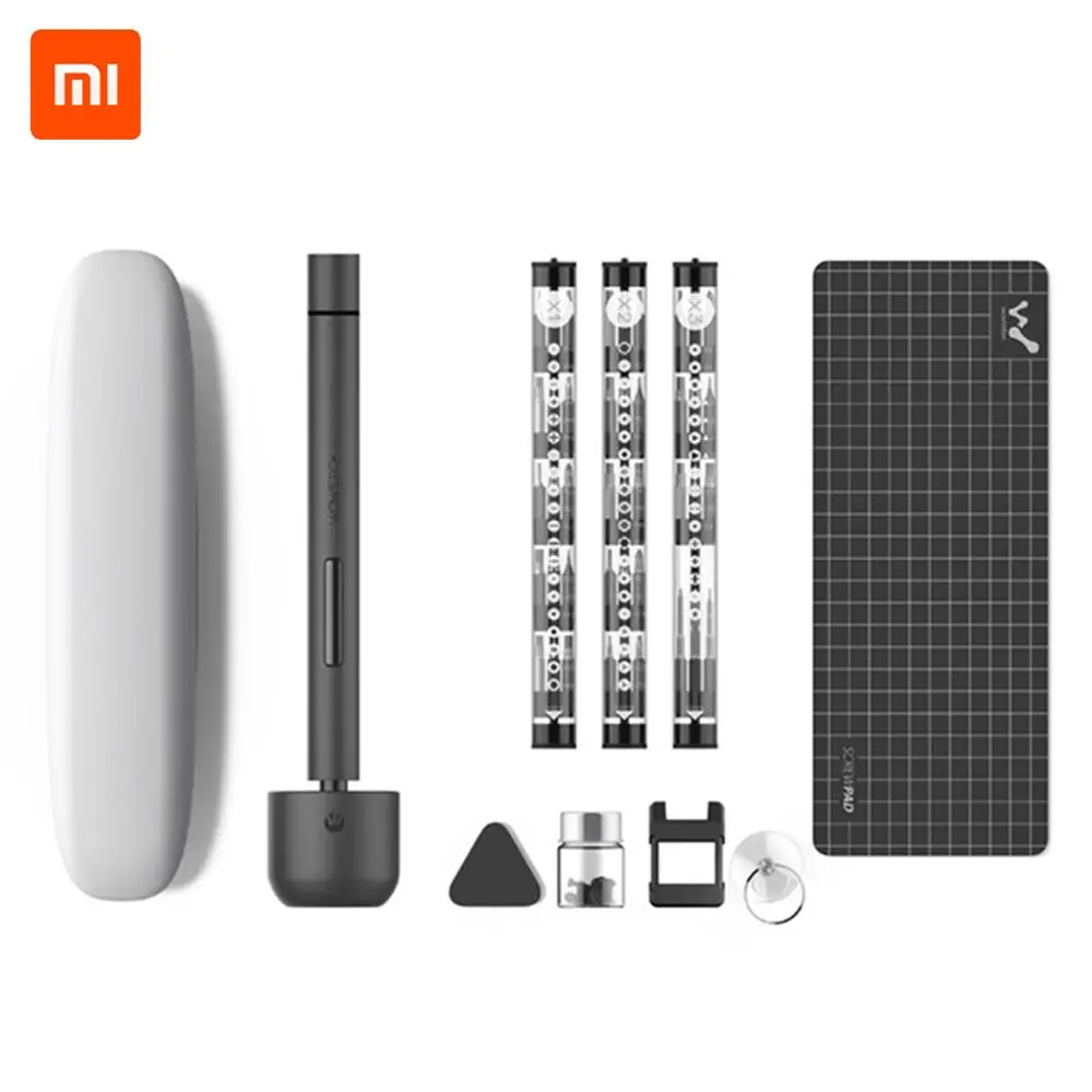 Cena XIAOMI Wowstick przenośne elektryczne śrubokręt akumulatorowy zestaw śrubokrętów LED Power Screwdriver