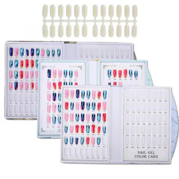 

Nail Polish Gel Color Display Tool Nail Art Training Showcase Manicure Salon Accessory Nail Art Gel Color Display 4