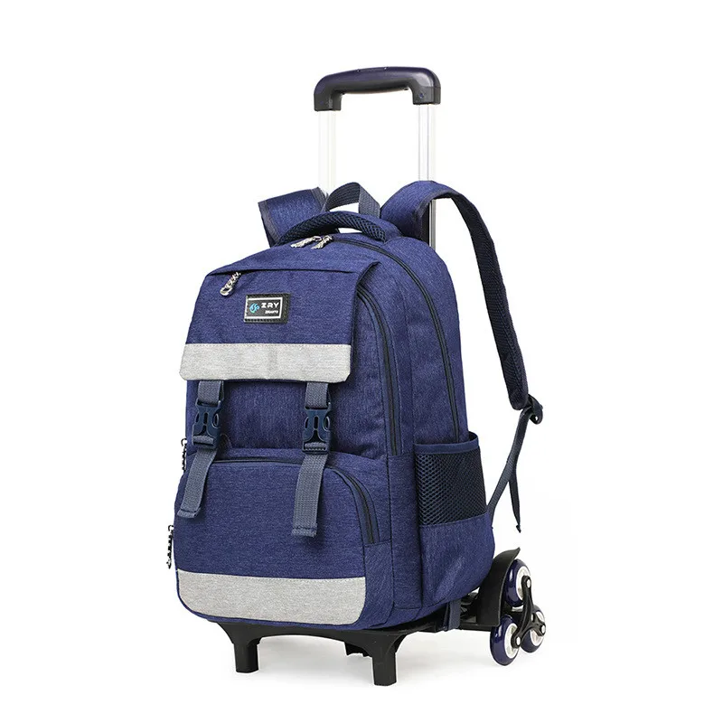 

Removable Children School Bags Six Wheels Children's Trolley school Backpack Primary Schoolbags Boys Girls kids Wheeled Backpack