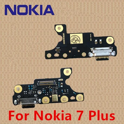 100% оригинал для Nokia X6 черная плата OEM порт зарядки печатной платы USB зарядная док