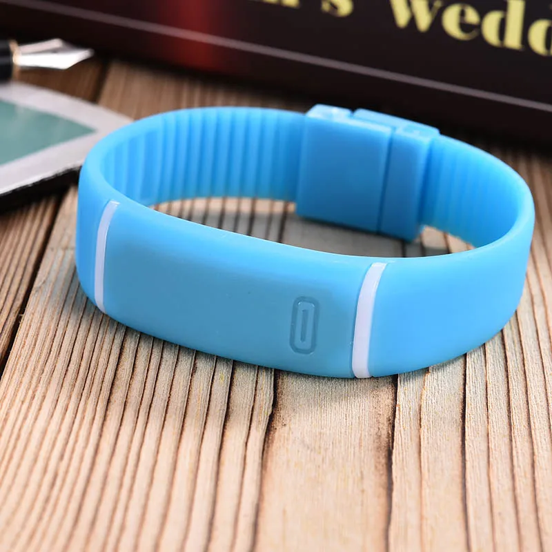 New Upgrade Section Waterproof LED Bracelet Children Women Watch Men Digital Wristwatch Sports Shock Fashion Clock dropshipping