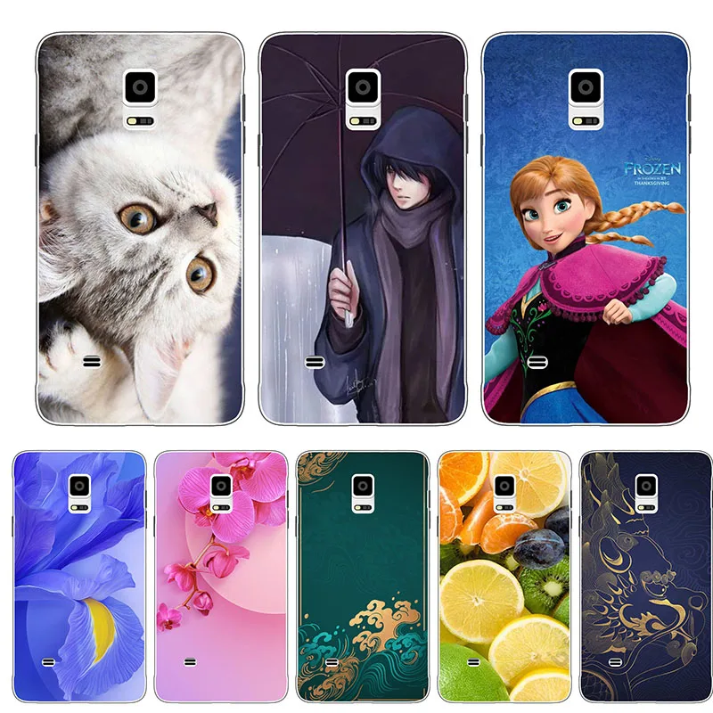 Милый Модный цветочный чехол для Samsung Galaxy Note 4 N9108 N9100 N910F чехлы с рисунком телефона