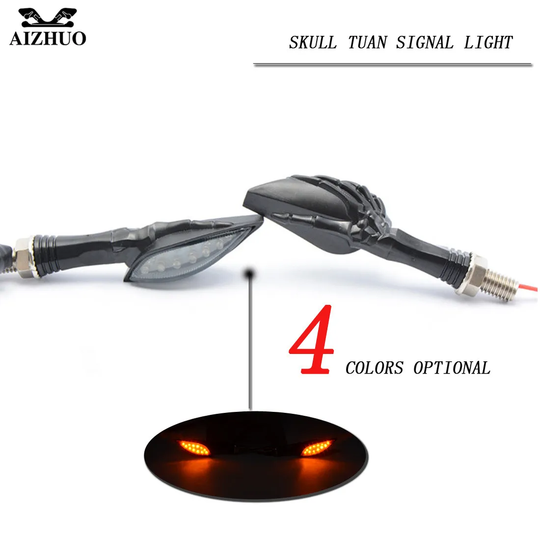 Motorcycle LED Turn Signal Indicators Light Universal for yamaha MT-09 SJ6N XJ6 FZ6 SJ6S FZ6S FAZER kawasaki z1000 zx9r z800