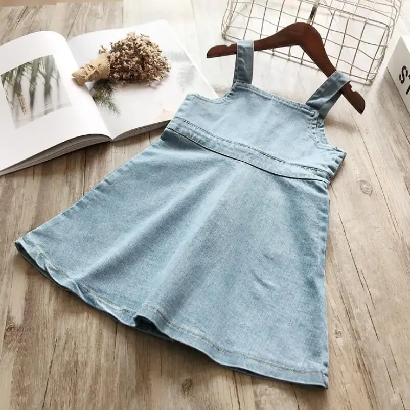 kids denim dress