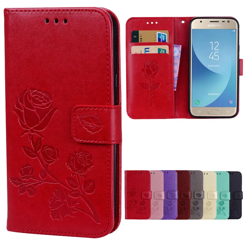 Кожаный чехол книжка для Samsung galaxy S7 S6 Edge S8 S9 Plus G531H S3 S4 S5 A3 A5 J1 2016 J5 J7 J3 2017 J2