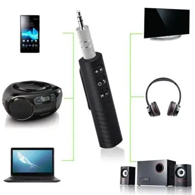 Bluetooth приемник AUX 3 5 мм разъем Handsfree Автомобильный музыкальный аудио беспроводной