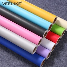 DIY Водонепроницаемая виниловая самоклеющаяся настенная бумага для спальни домашний декор для дверей гостиная обои кухня подкладка на полку контактная бумага