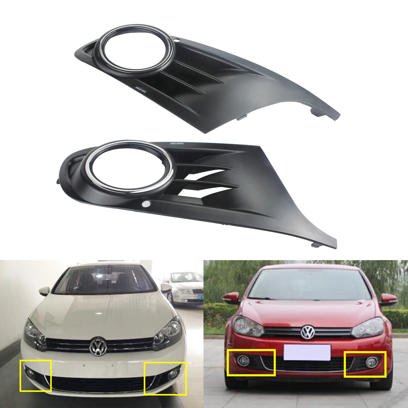 ANGRONG 2X противотуманный фонарь для VW GOLF 6 MK6 2008-13 | Автомобили и мотоциклы
